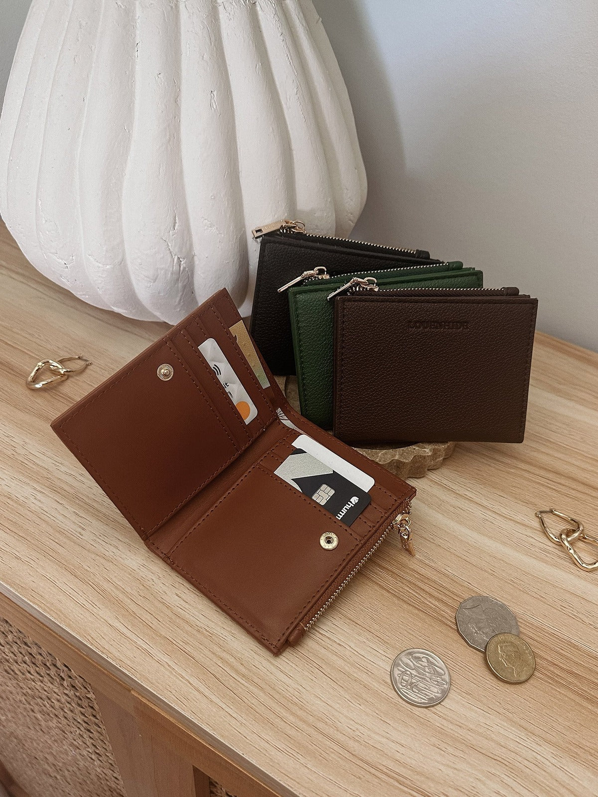 Lily Wallet - Forest Green