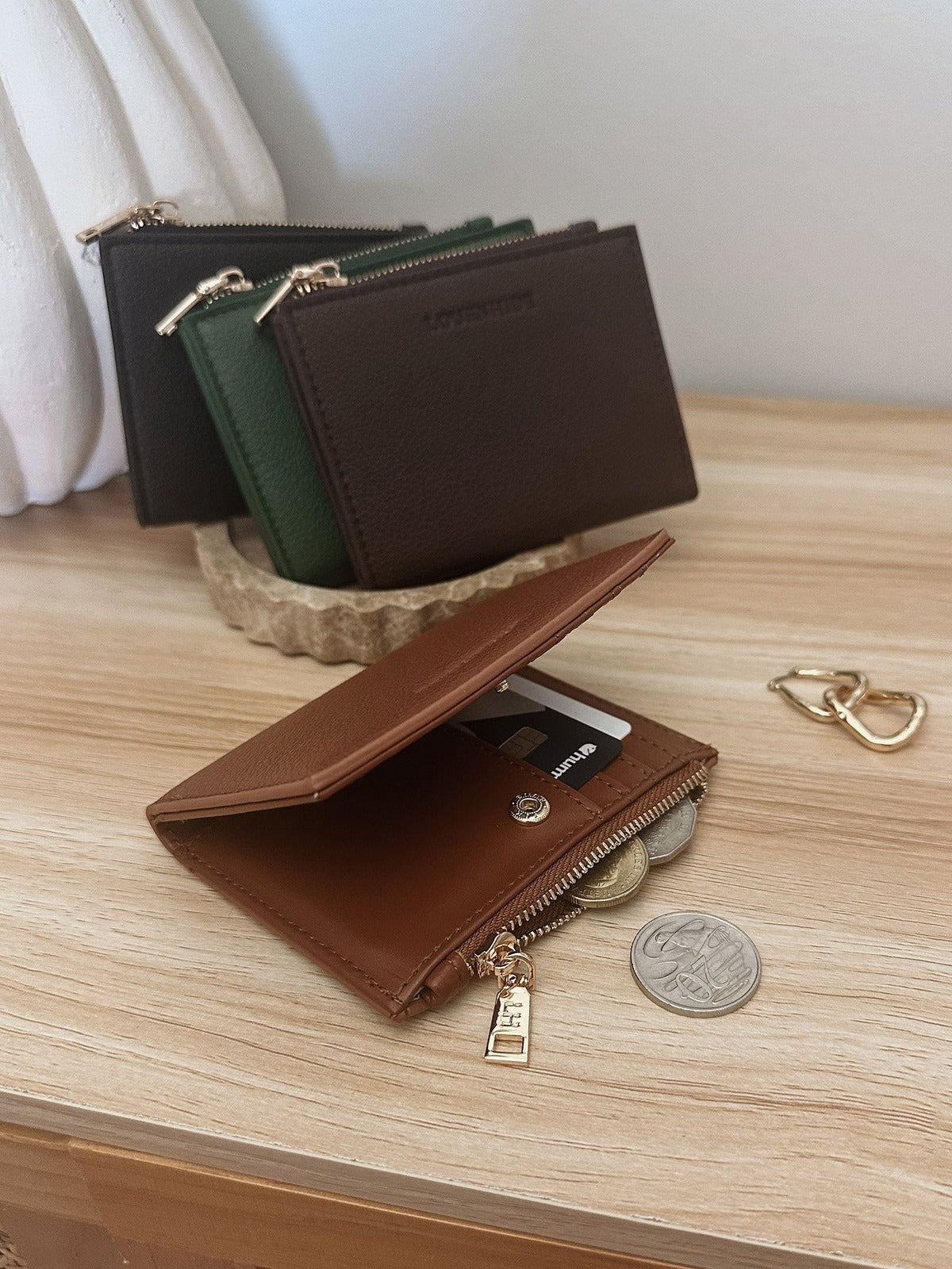 Lily Wallet - Forest Green