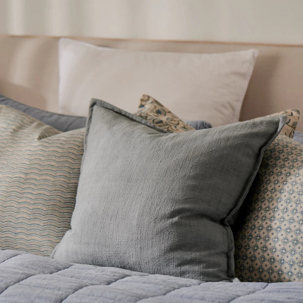 Lincoln Mist Cushion - Madras Link - Image 2