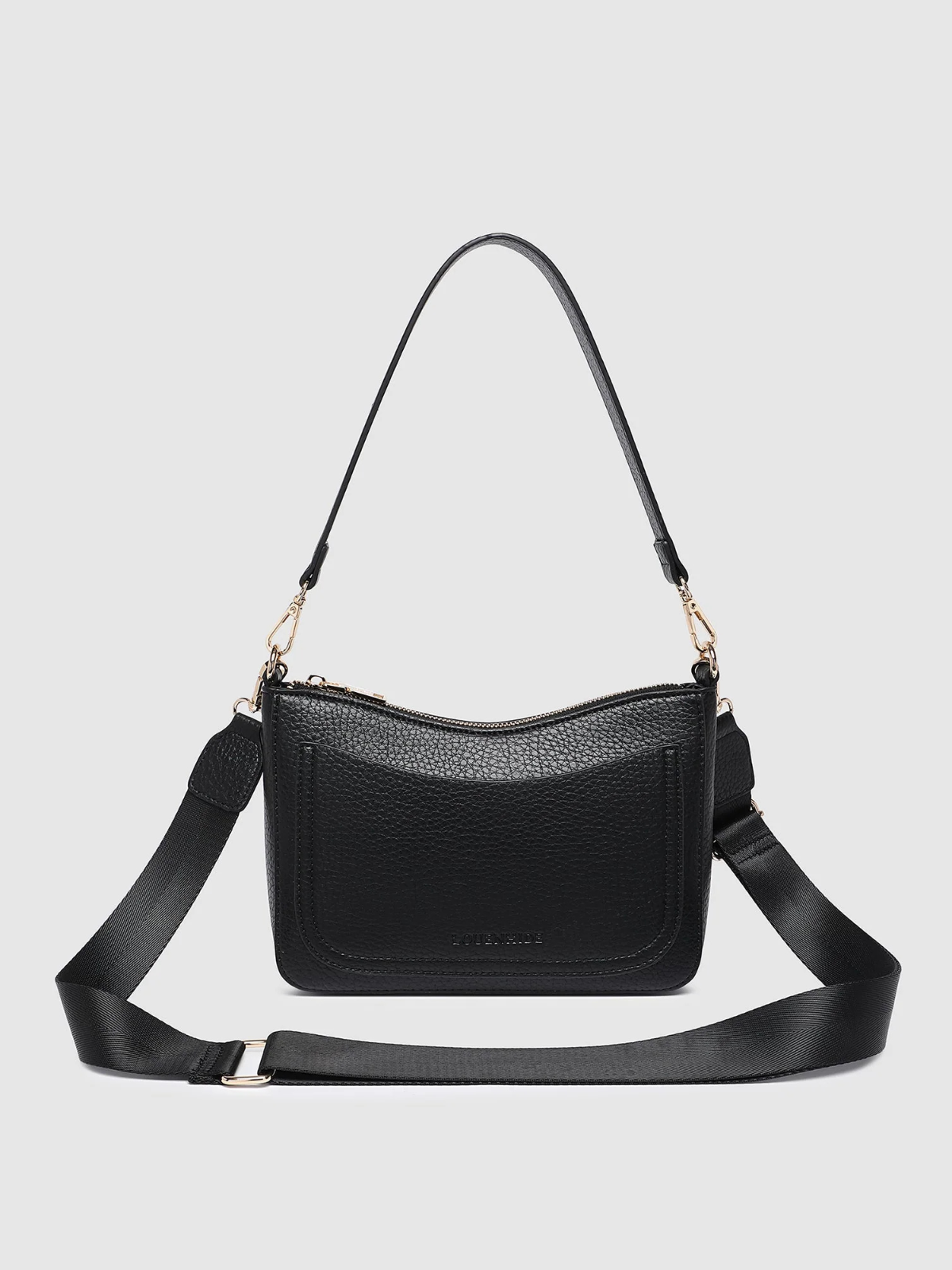 Linda Crossbody Bag - Black - Louenhide - Image 2