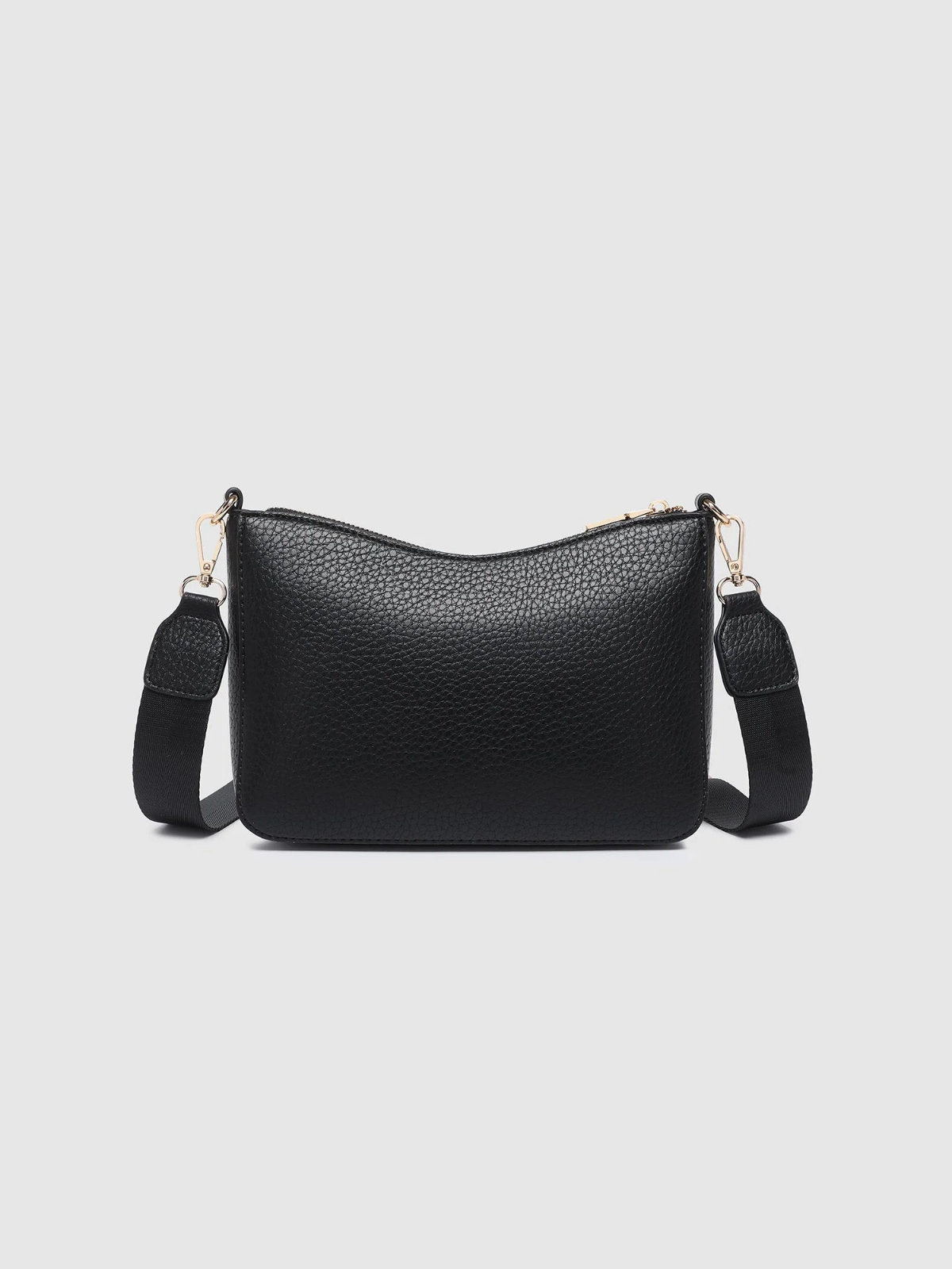 Linda Crossbody Bag - Black - Louenhide - Image 4