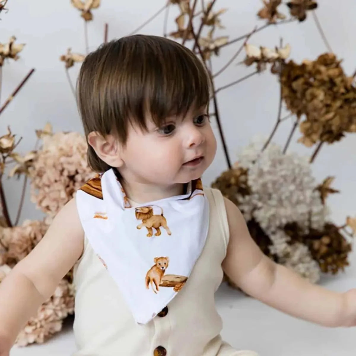 Lion Dribble Bib - Snuggle Hunny - Image 1