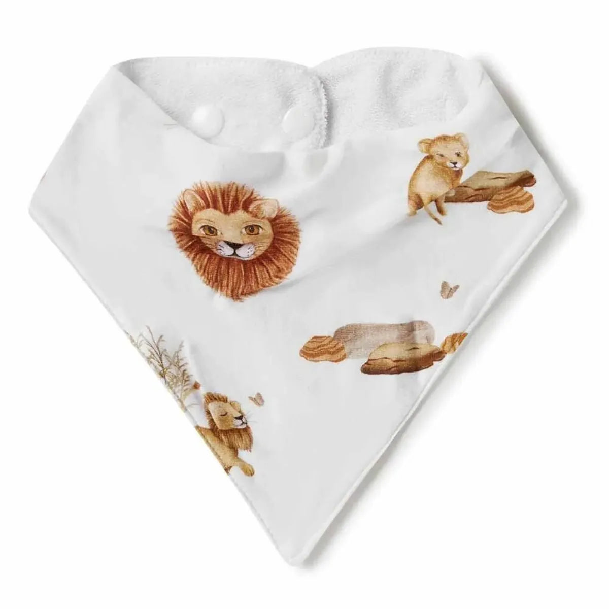 Lion Dribble Bib - Snuggle Hunny - Image 2