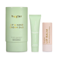 Huxter Lip & Hand Cream Duo, Lychee & Apple Blossom