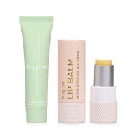 Huxter Lip & Hand Cream Duo, Lychee & Apple Blossom