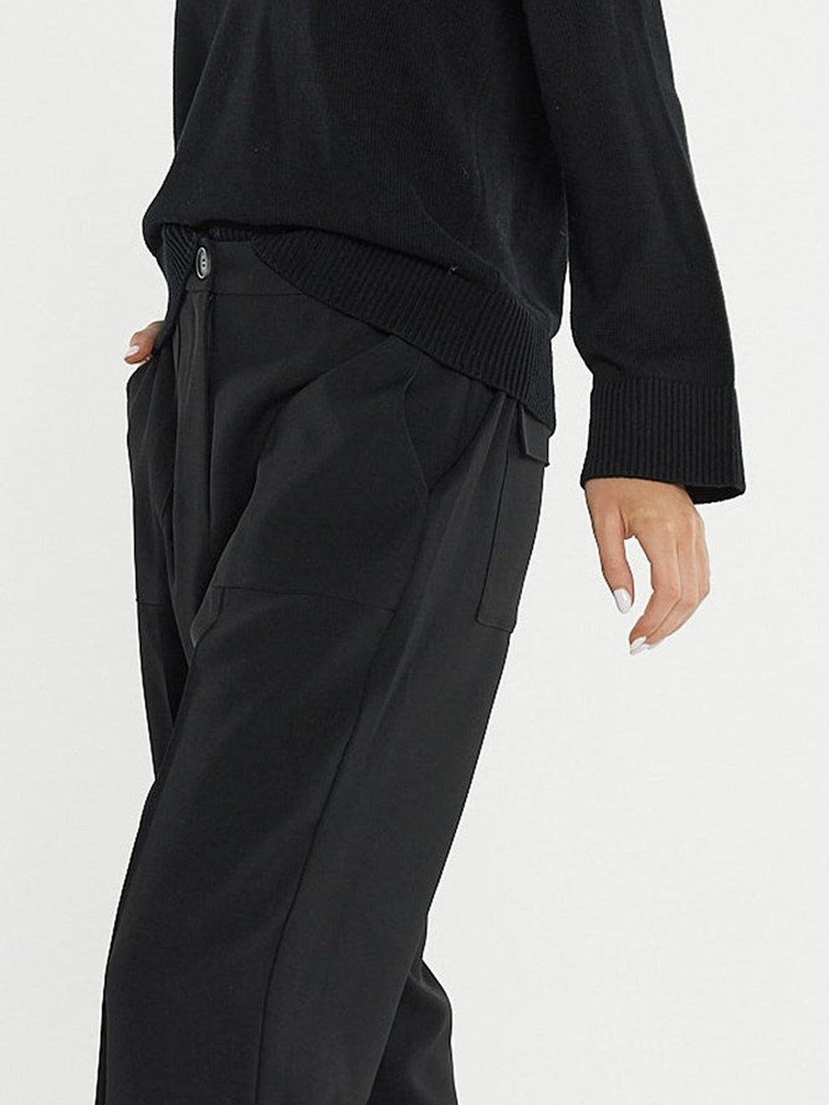 Lo Tapered Cargo - Black
