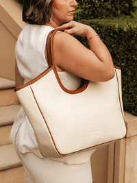 LouenhideAlexandra Tote Bag - Canvas Tan
