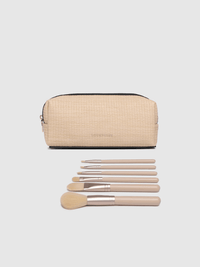 LouenhideBrianna Makeup Bag - Natural Black