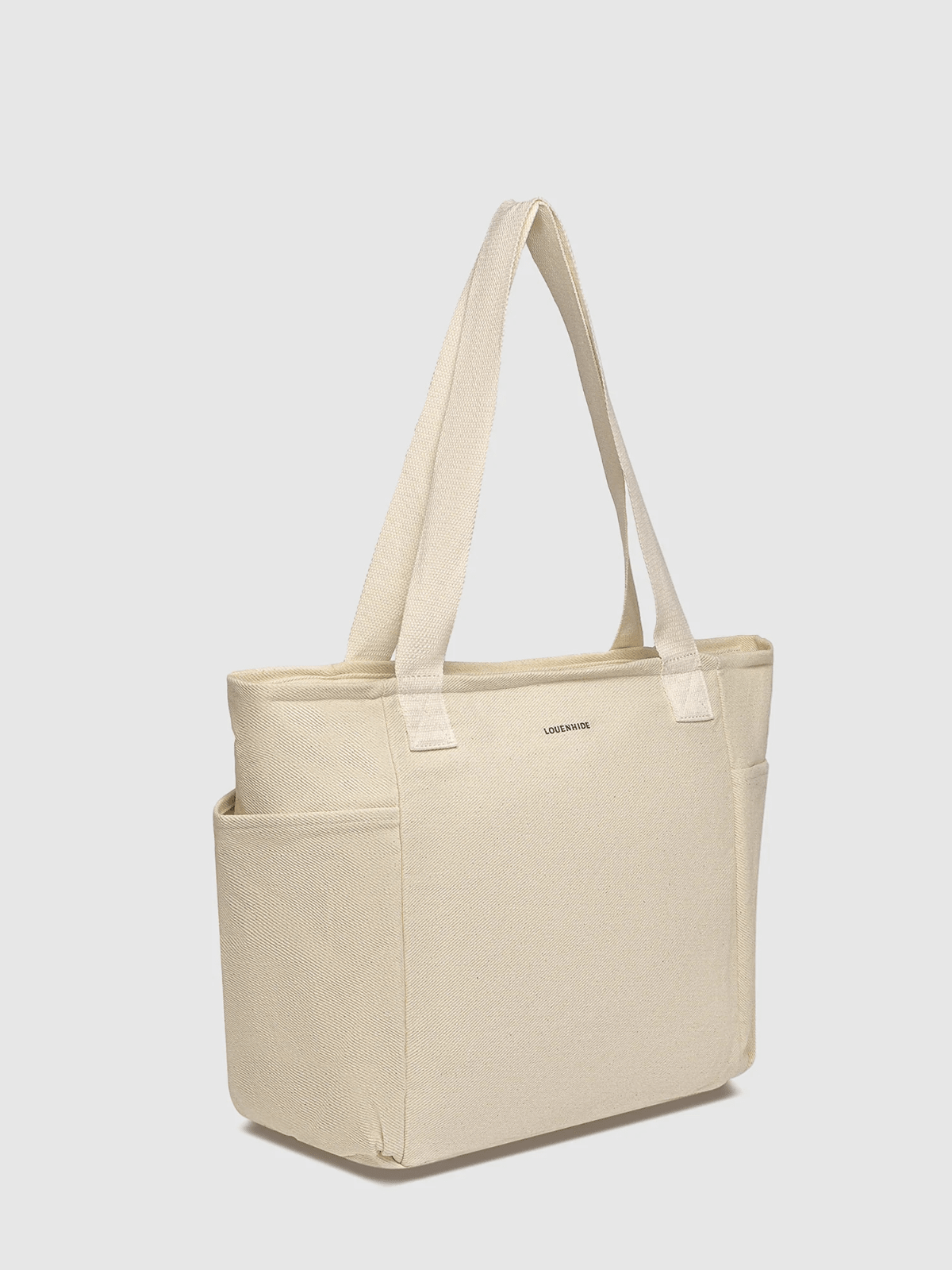 LouenhideCharlotte Canvas Tote Bag - Natural