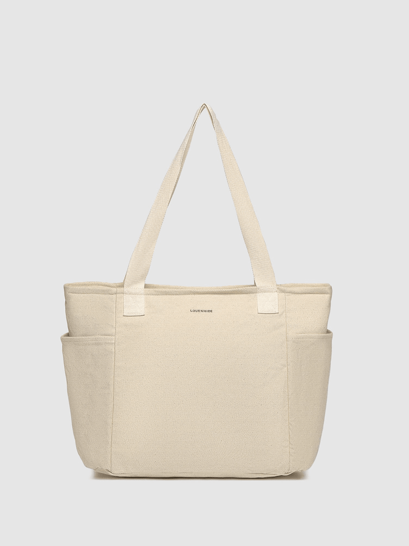 LouenhideCharlotte Canvas Tote Bag - Natural