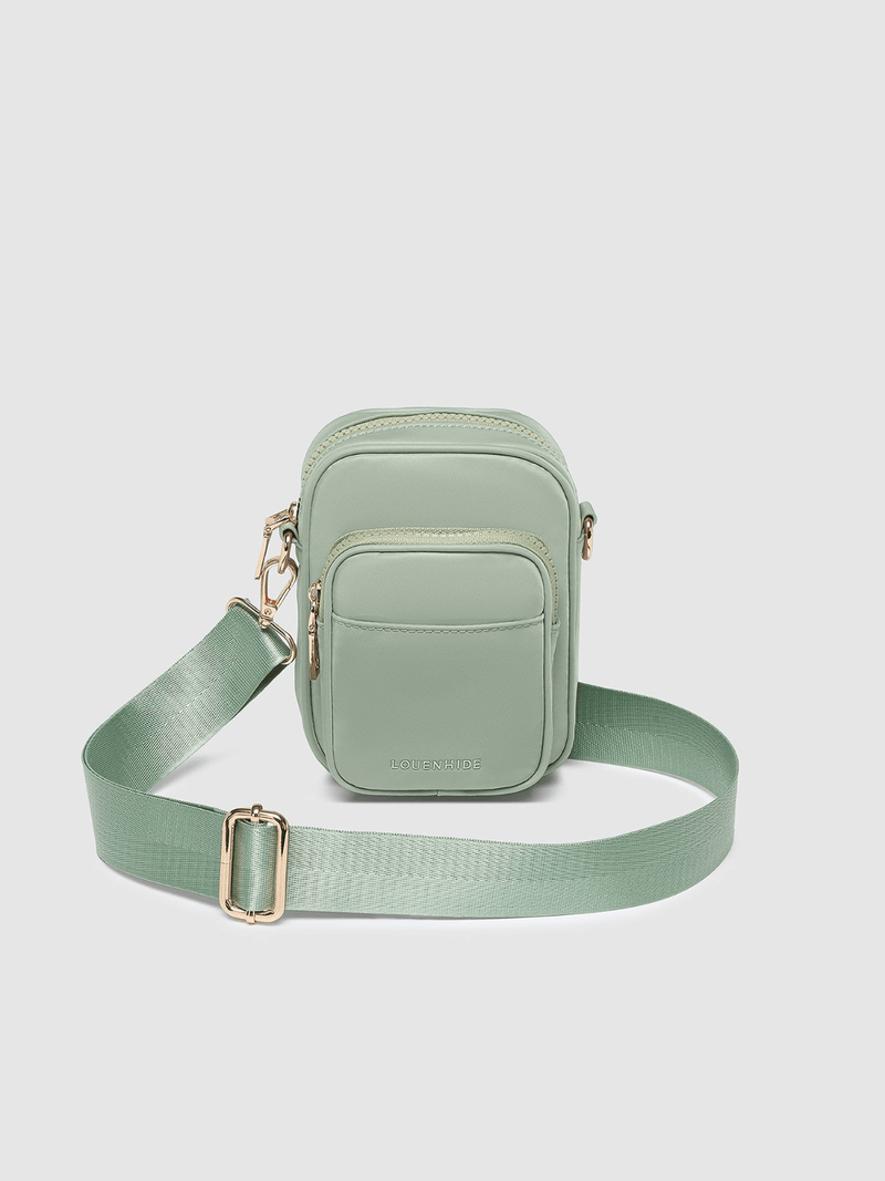 LouenhideLyla Phone Bag - Sage Green