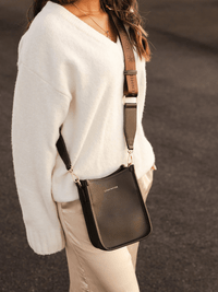 LouenhideParker Phone Crossbody Bag - Chocolate