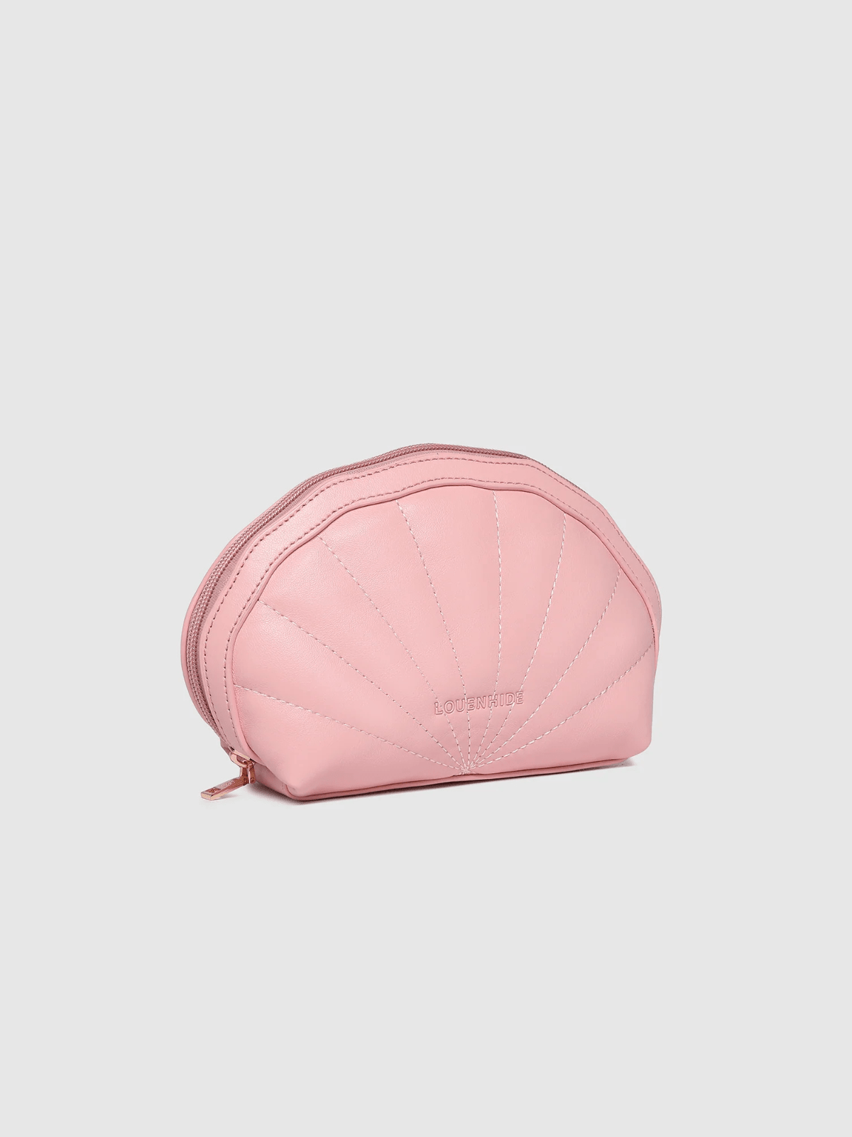 LouenhideShell Makeup Bag - Pink
