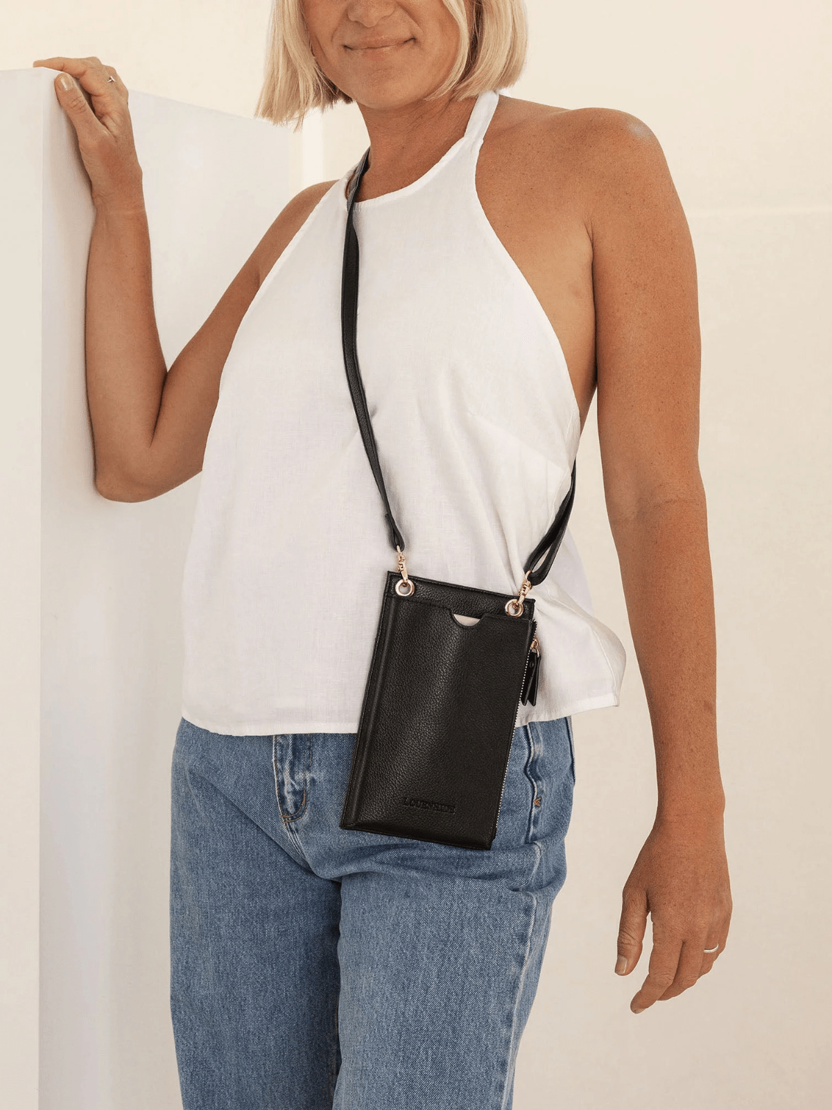 LouenhideSuki Phone Bag - Black