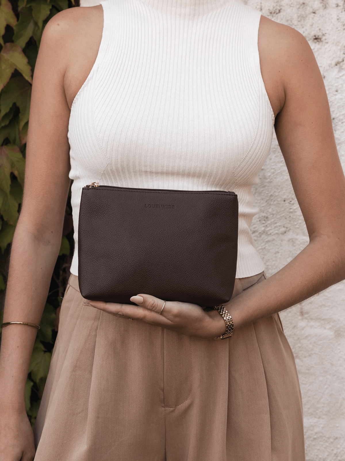 LouenhideThe Everyday Pouch - Chocolate