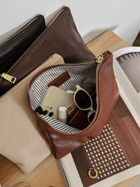 Louie Pouch - Saddle Black