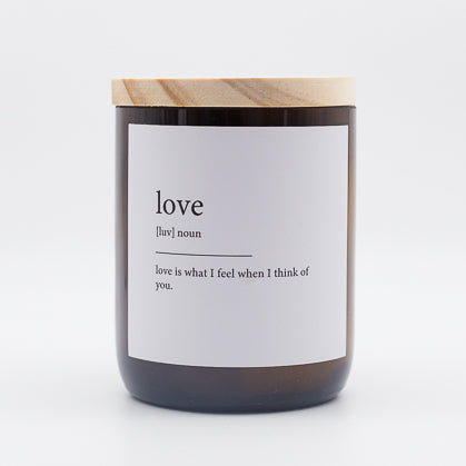 Commonfolk Collective Love, Dictionary Candle
