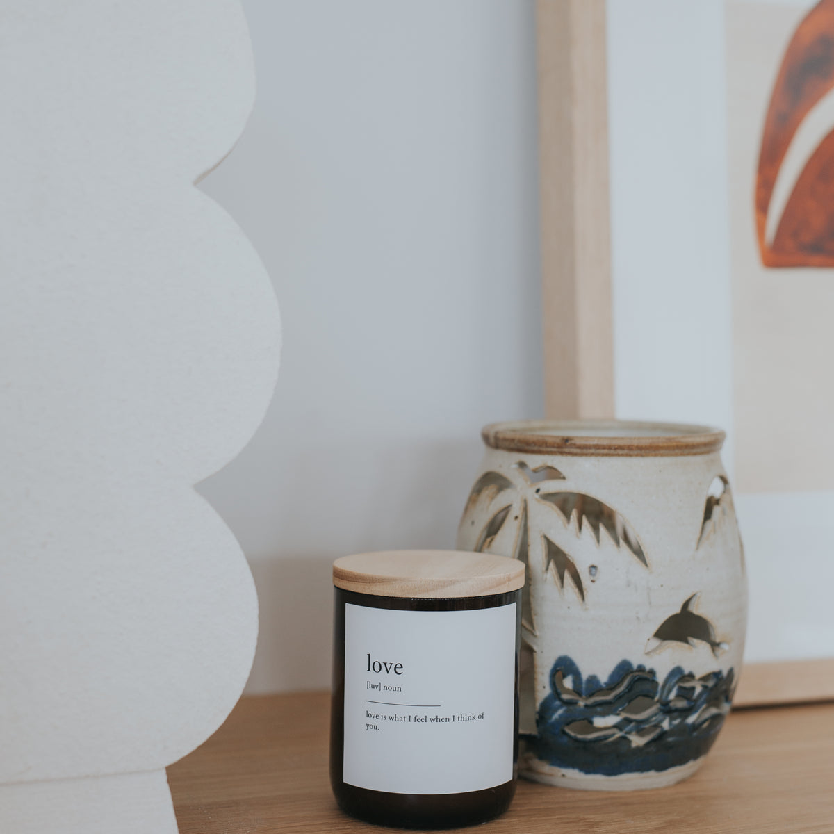 Commonfolk Collective Love, Dictionary Candle