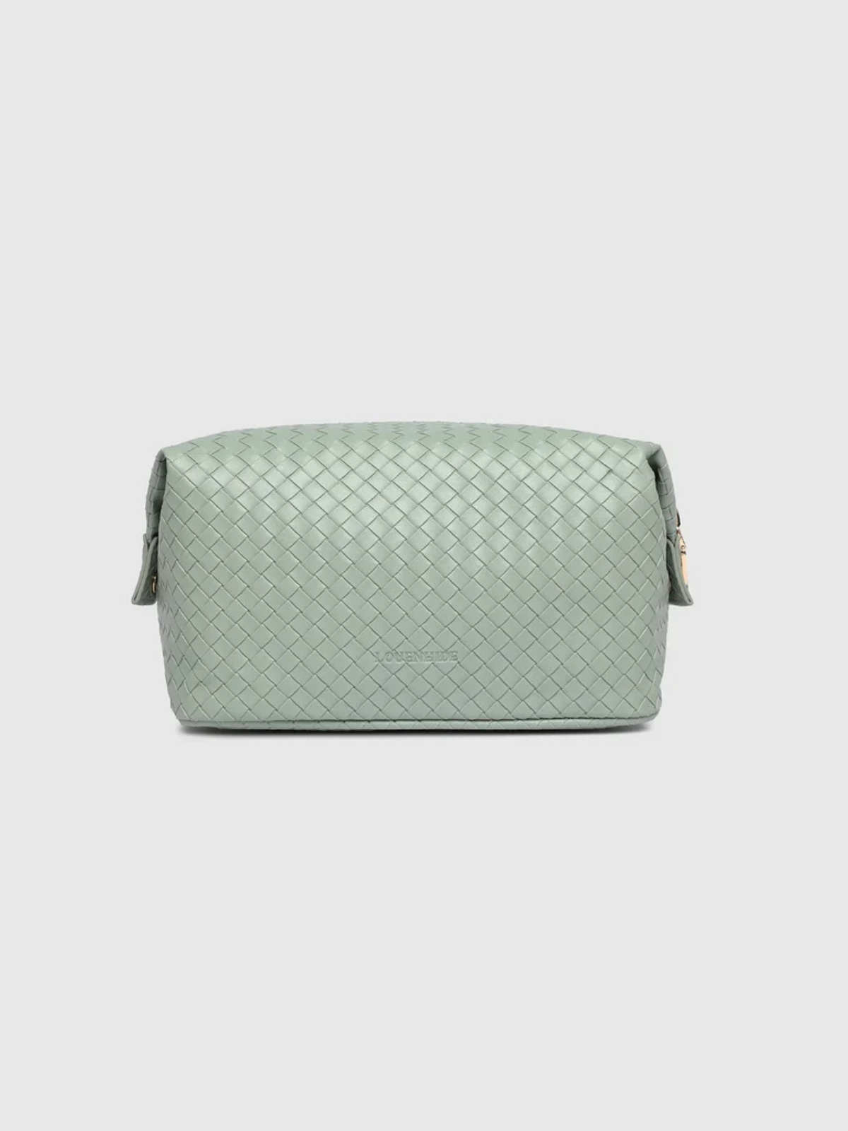 Lucinda Woven Cosmetic Case - Sage Green - Louenhide - Image 1