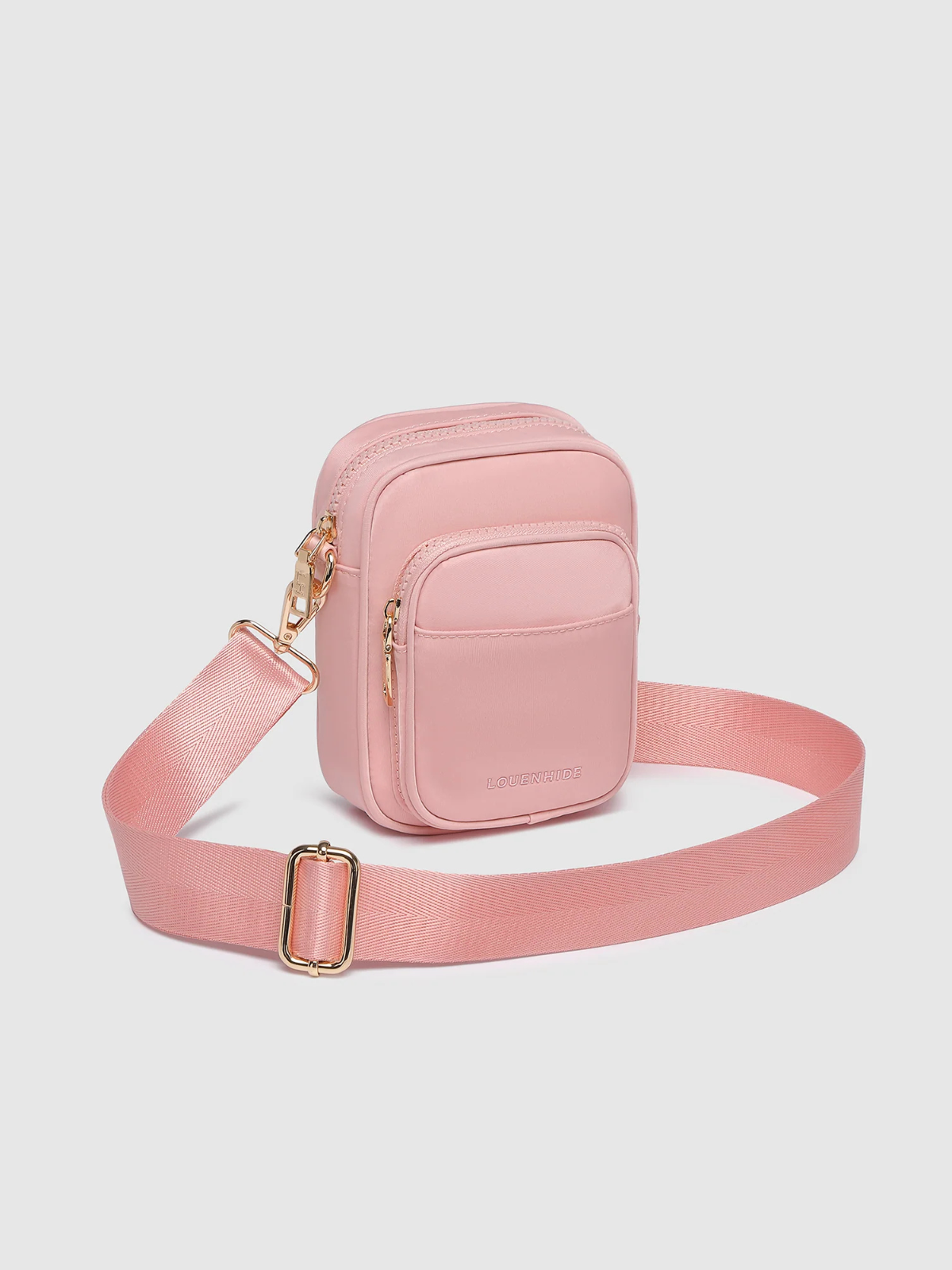 Lyla Phone Bag - Pink - Louenhide - Image 2