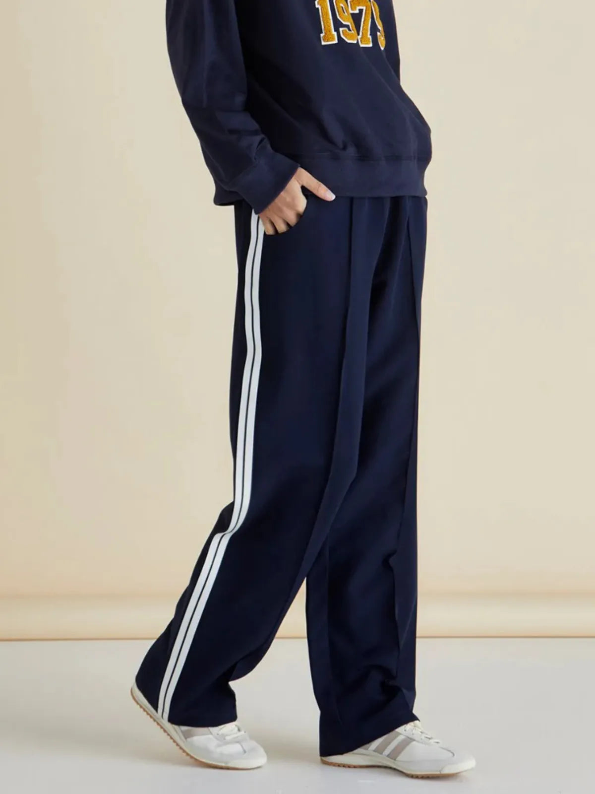 Maddison Jogger - Navy - Betty Basics - Image 4
