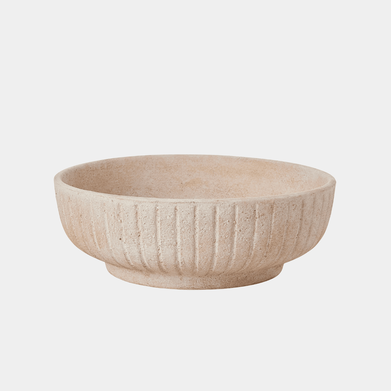 Madras LinkCyrus Textured Natural Decorative Bowl