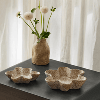 Madras LinkDana Natural Glazed Wavy Dish Set