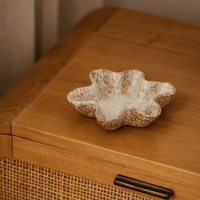 Madras LinkDana Natural Glazed Wavy Dish Set