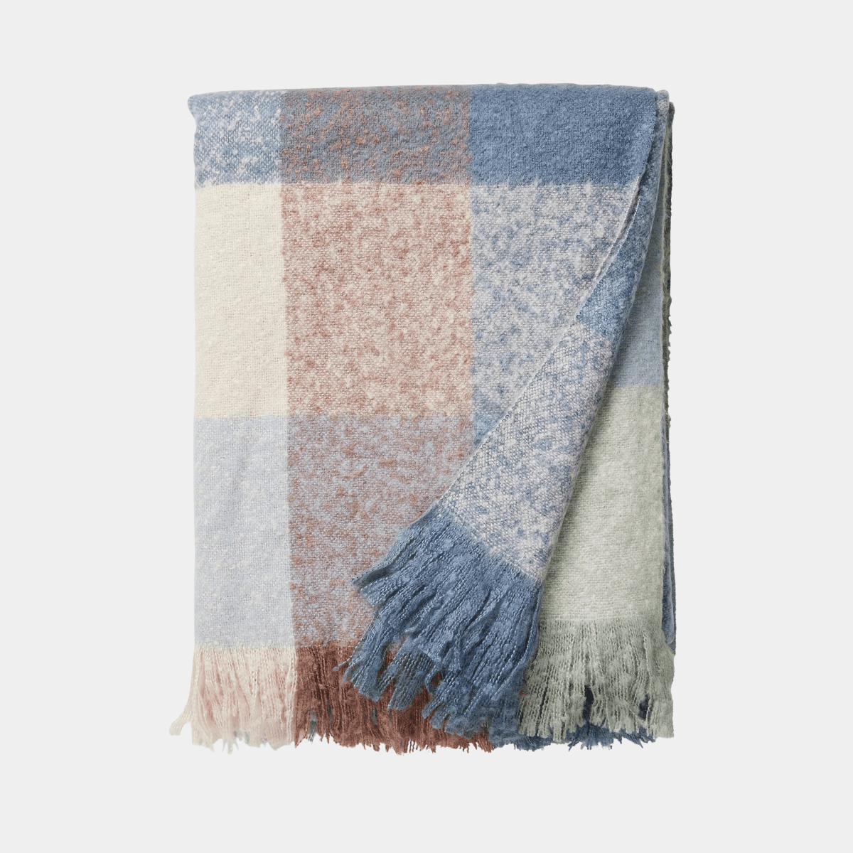 Madras LinkDana Spruce Brushed Throw
