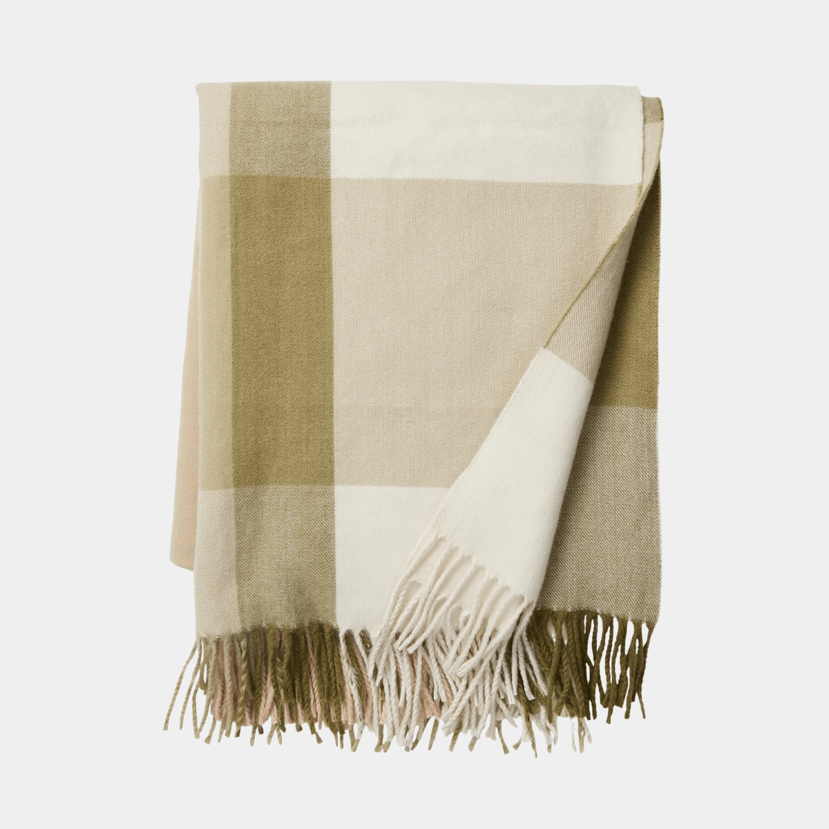 Madras LinkFelix Green Throw