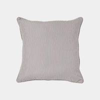 Madras LinkMorris Grey Stripe Cushion