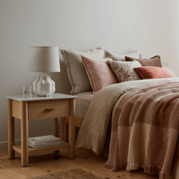 Madras LinkOtis Maple Waffle Throw