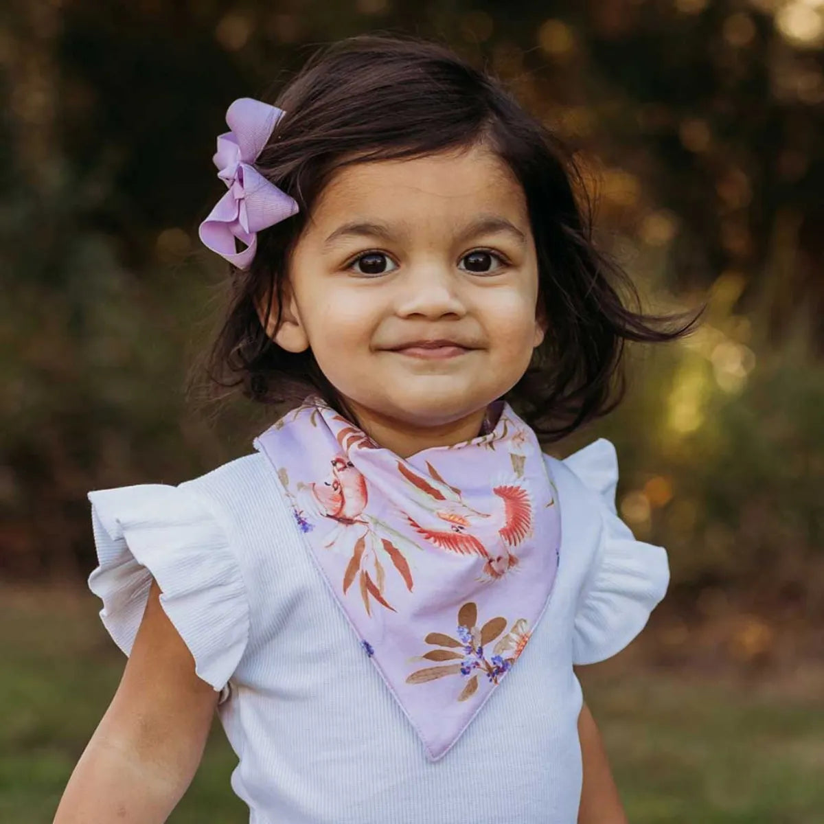 Major Mitchell Organic Dribble Bib - Snuggle Hunny - Image 1