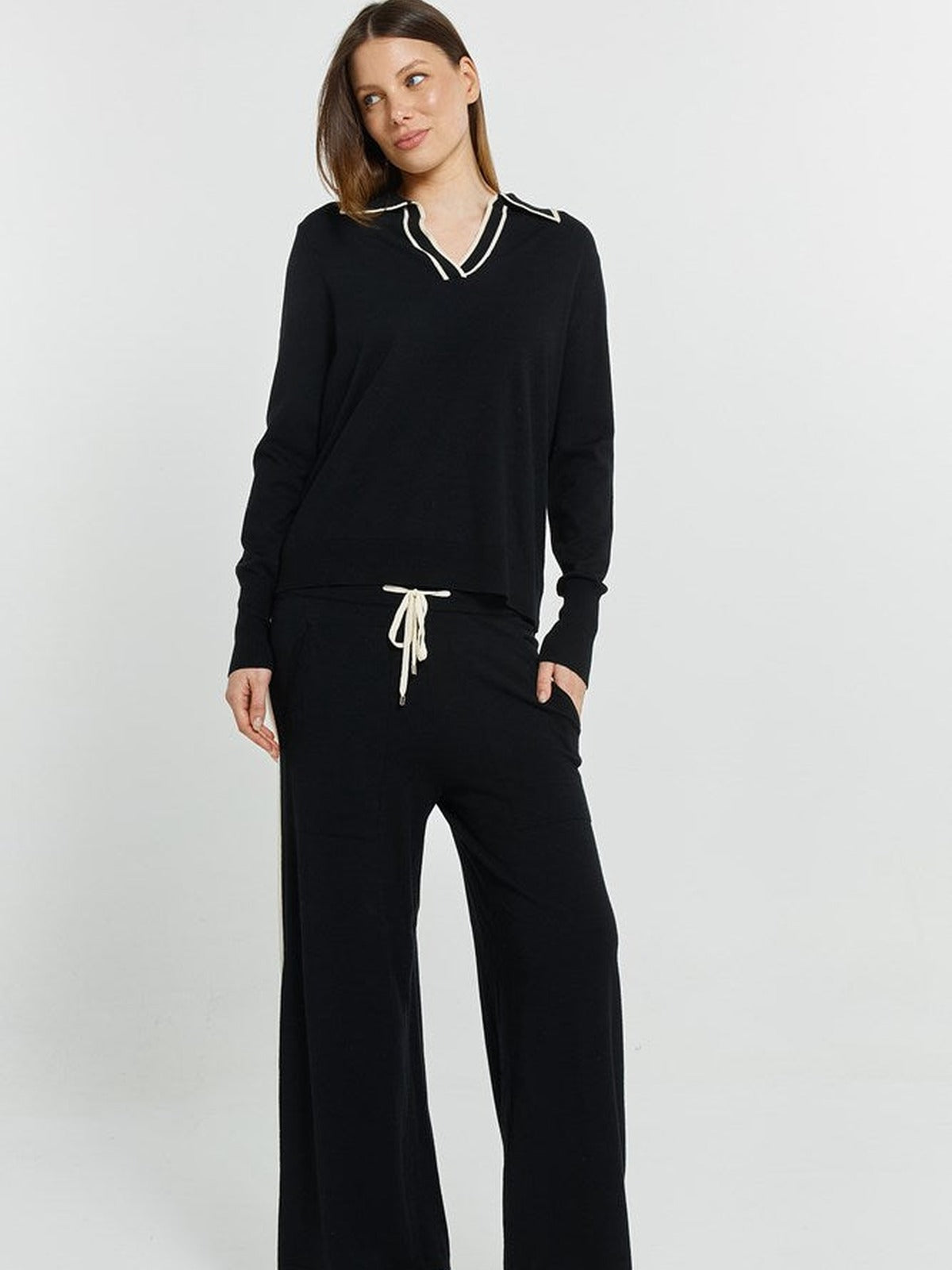 Makenna Knit Pant - Black