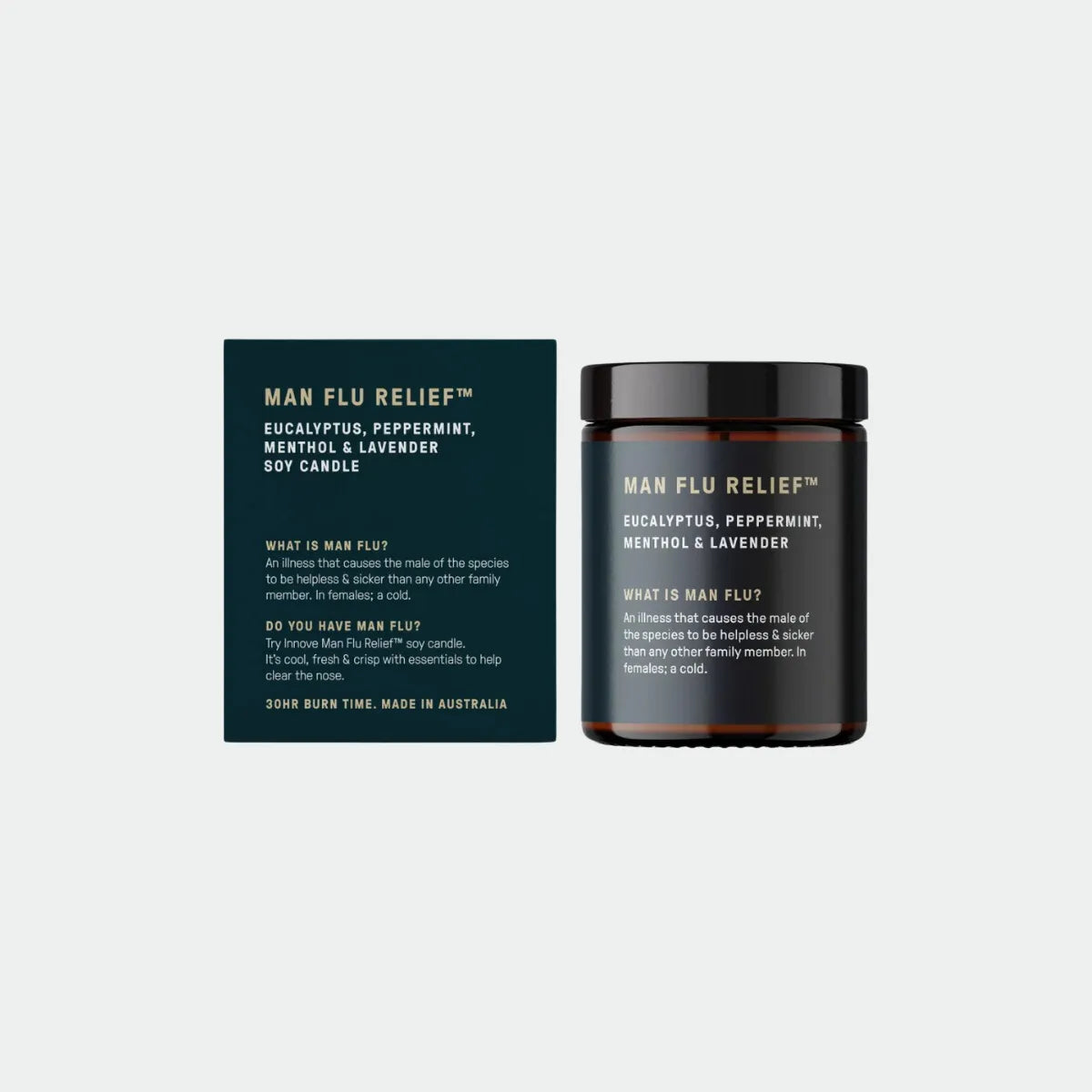 Man Flu Relief Soy Candle - Innove - Image 2