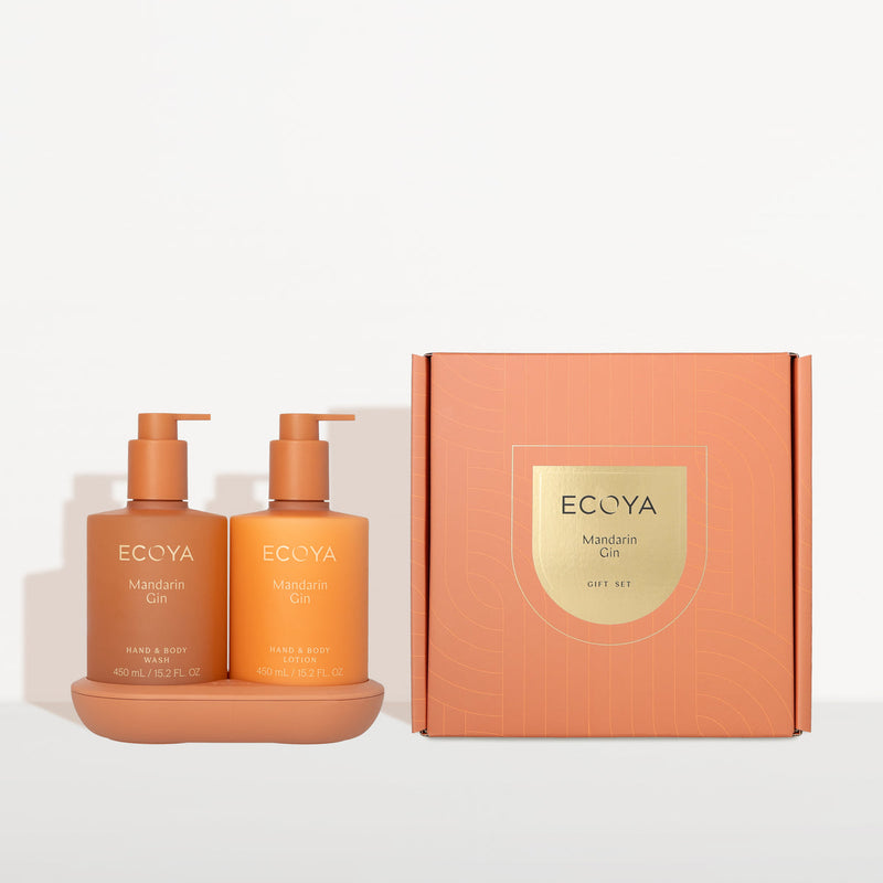 Ecoya Mandarin Gin Bathroom Edit