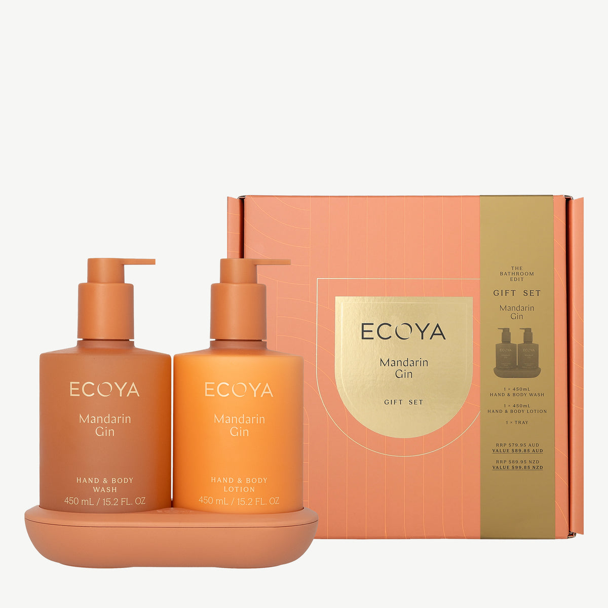 Ecoya Mandarin Gin Bathroom Edit