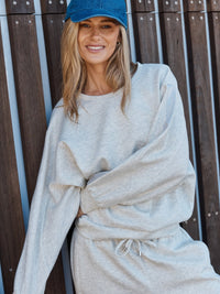 Marcy Sweatshirt - Grey Marle