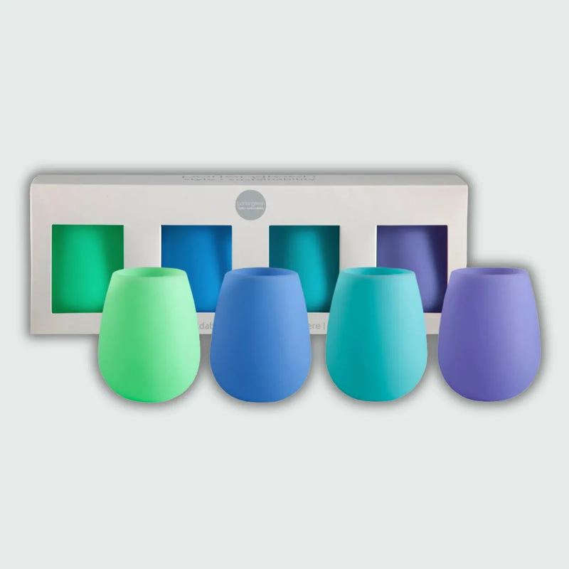 Marine | Fegg | Silicone Unbreakable Glasses - Porter Green - Image 1