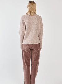 Marli Boxy Rib Knit - Multi Fawn
