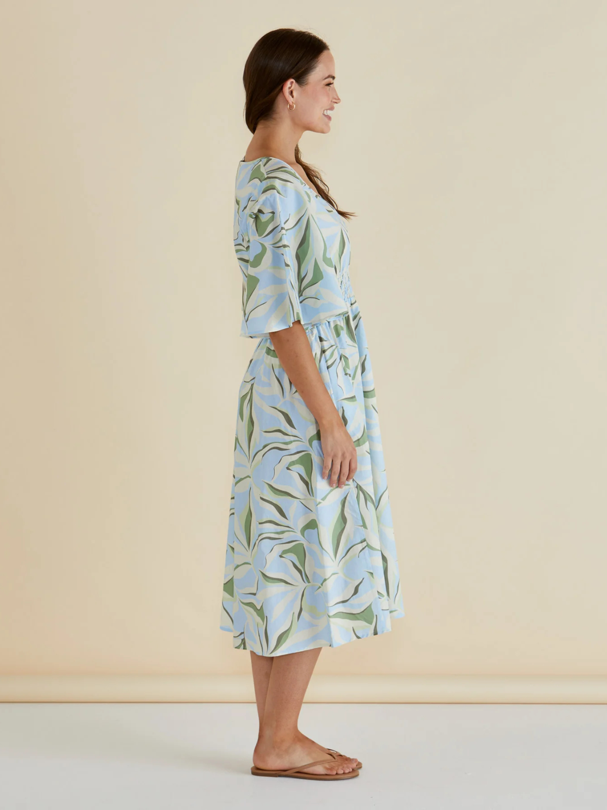 Mazie Dress - Garden Print - Betty Basics - Image 2