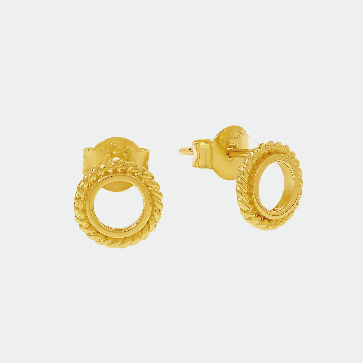 Mehndi Halo Studs Gold - Midsummer Star - Image 3