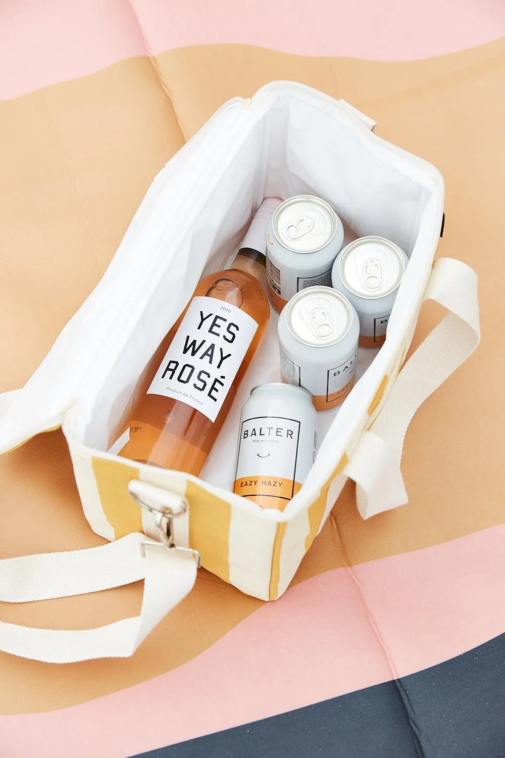 Midi Cool Base Canvas - Mustard Stripe - Base Supply - Image 4