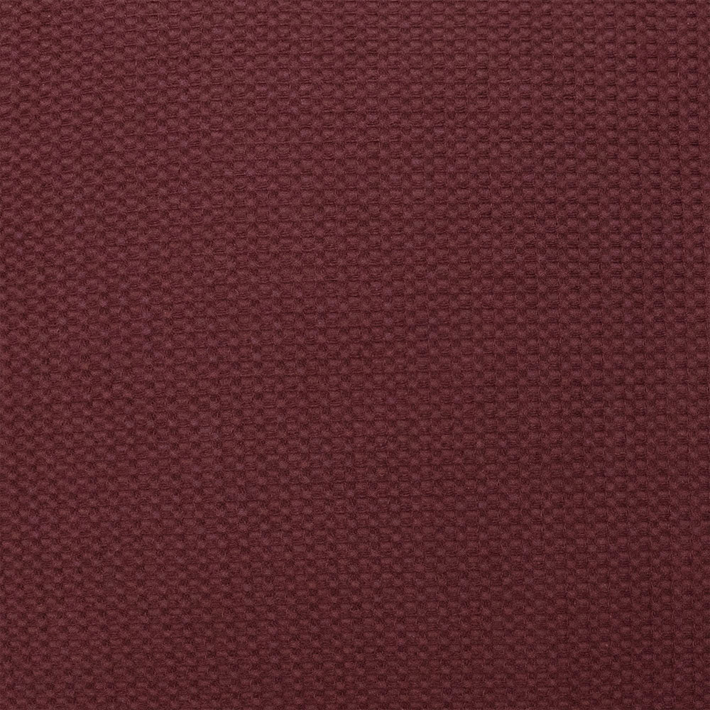 Bambury Milo Waffle Square Cushion, Sangria