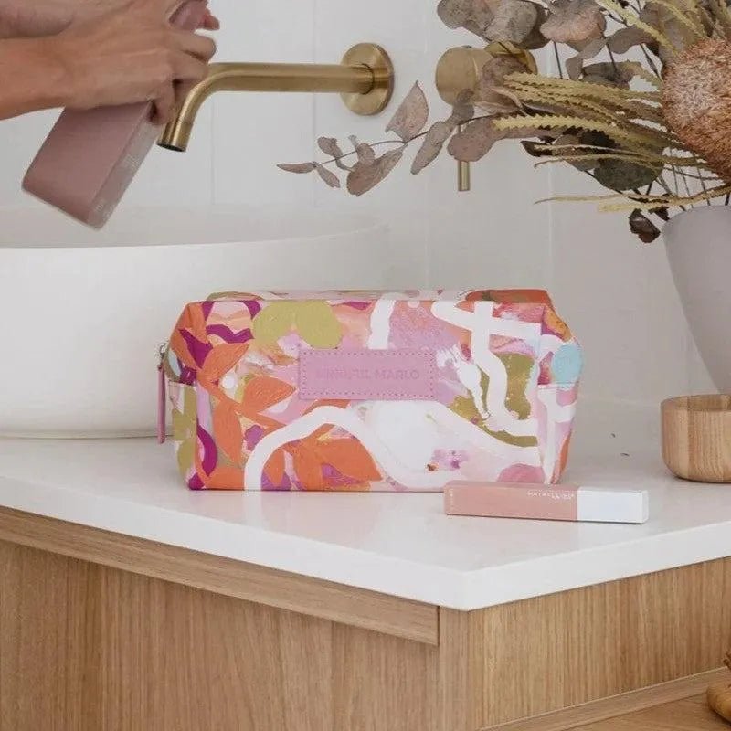 Mindful MarloBox Make Up Bag - Ivy