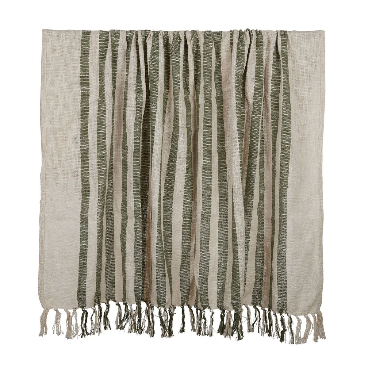 Montauk Cotton Throw | Olive