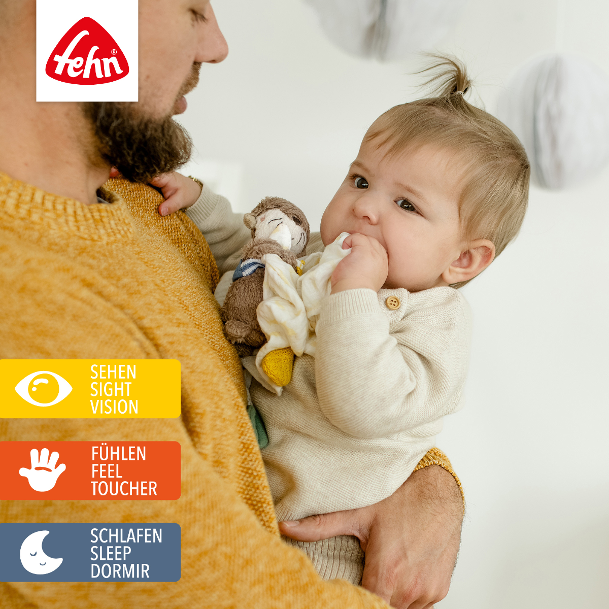 Muslin Comforter Otter - Fehn - Image 4