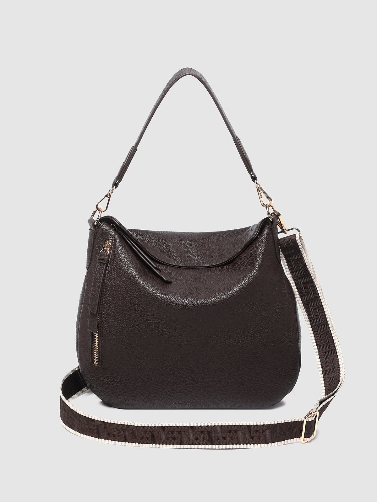 Nadia Shoulder Bag - Chocolate