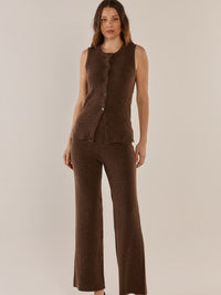 Nash Knit Pant - Espresso