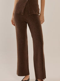 Nash Knit Pant - Espresso